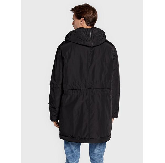 Зимняя куртка Trussardi 52S00745, черная, стандартный крой