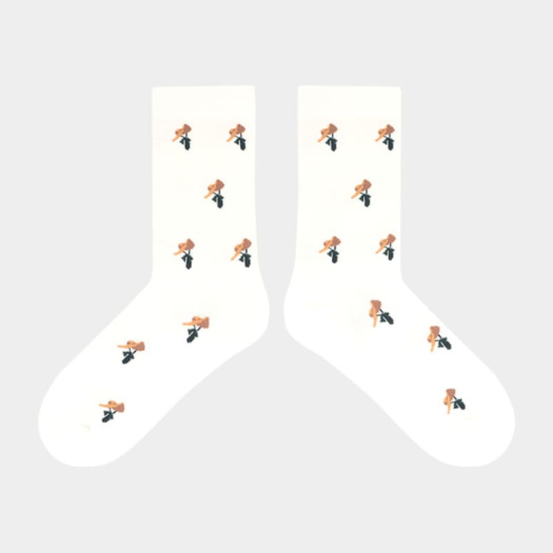 STUDIO SOCKSTOP Scarlett O'Hara Ribbon Hat Socks