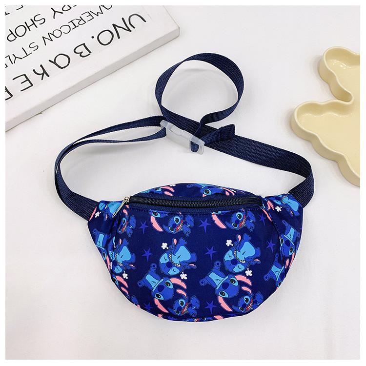 Childrens Cartoon Nylon Waist Bag With Lightweight Design For Daily Use