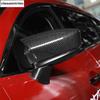 Декоративная накладка на корпус бокового зеркала заднего вида для Mazda 3 2017 2018, стиль "Лезвие Рога Быка", аксессуары, комплект для экстерьера