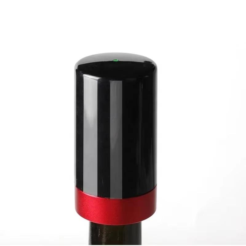 Electric Vacuum Wine Bottle Stopper Pump Preservation Bar Tools Reusable Automatic Keep Fresh Wine Stopper Kitchen Accessories
