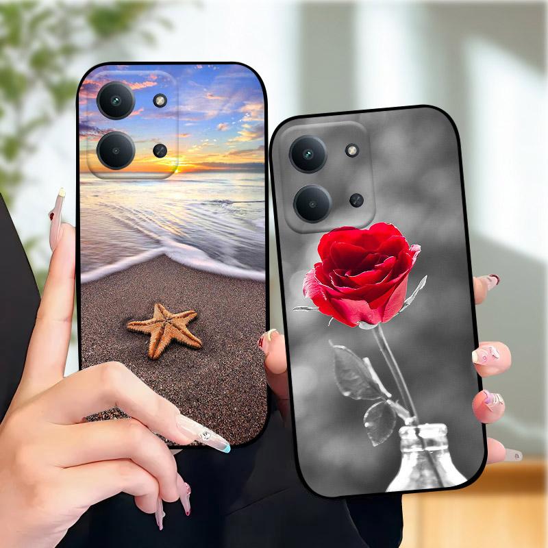 Для Redmi 15C 5G Чехол Мягкий Силикон ТПУ Задняя Крышка Для Redmi 15 C Ударопрочный Бампер Funda Redmi15C 4G 5G Чехлы для Телефона Coque