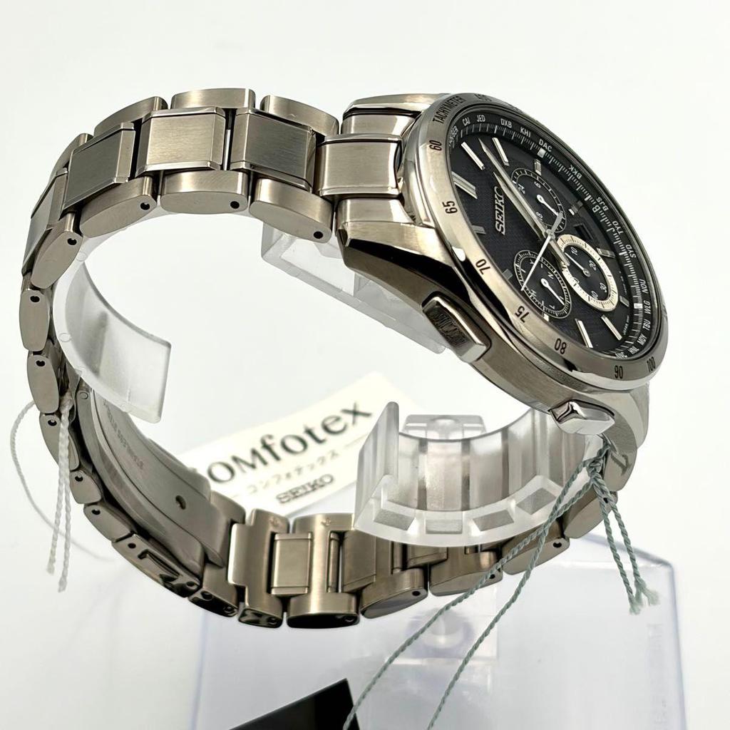 Б/у [Как новые] Радиоволновые солнечные часы SEIKO SAGA193 Brightz Flight Expert, Рабочие, Коробка и инструкция