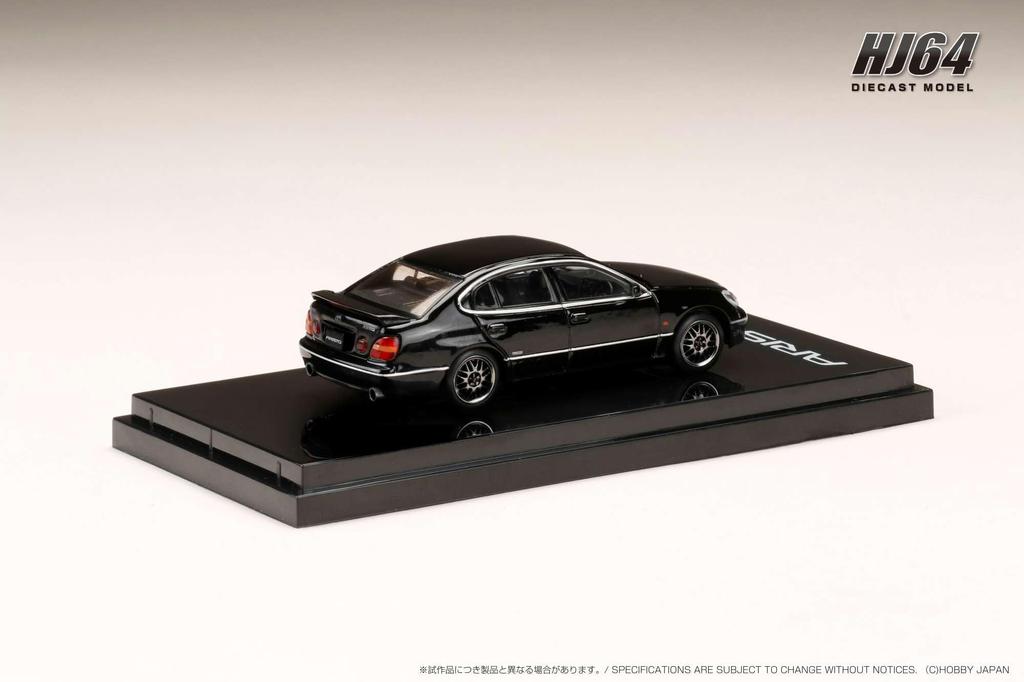 HJ64 Toyota Aristo V300 VERTEX EDITION Ранний тип Custom Version Black Finished Product 1/64