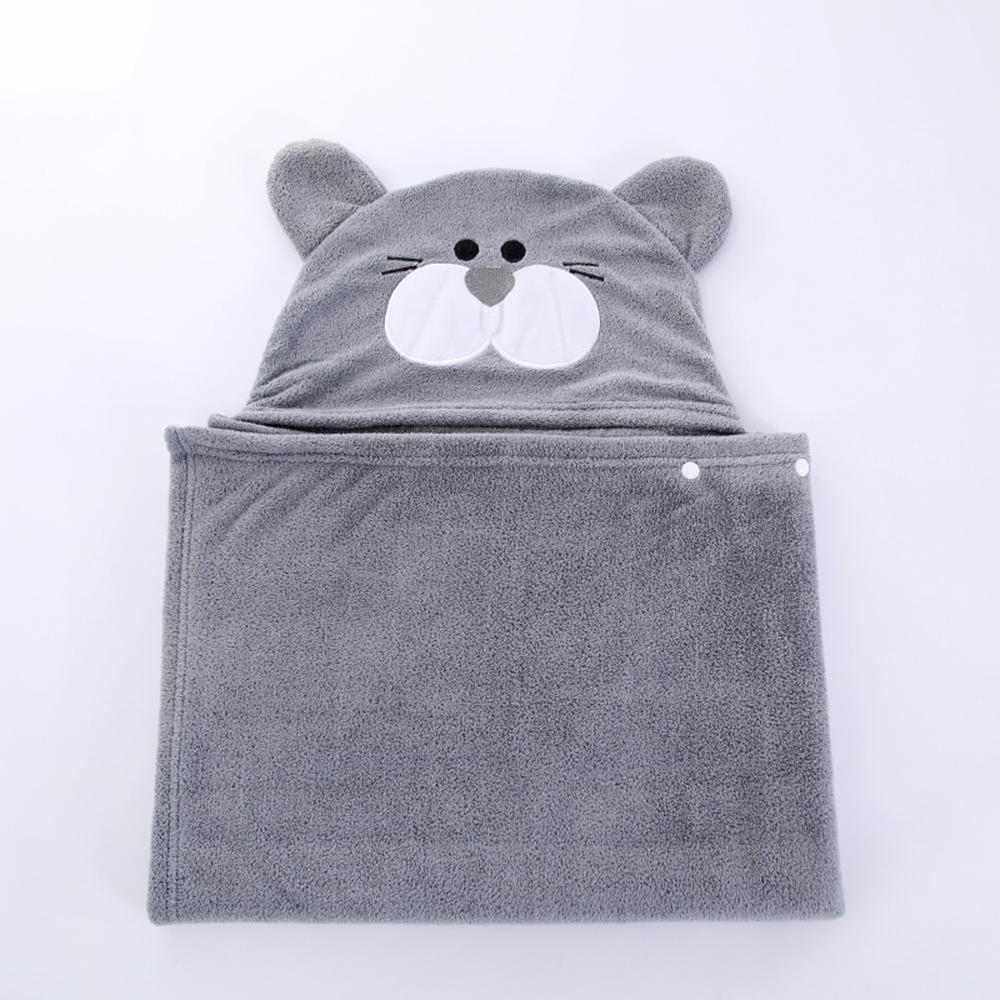 Ультрамягкое детское полотенце с капюшоном, детское банное полотенце с рисунком и милым капюшоном для малышей, младенцев