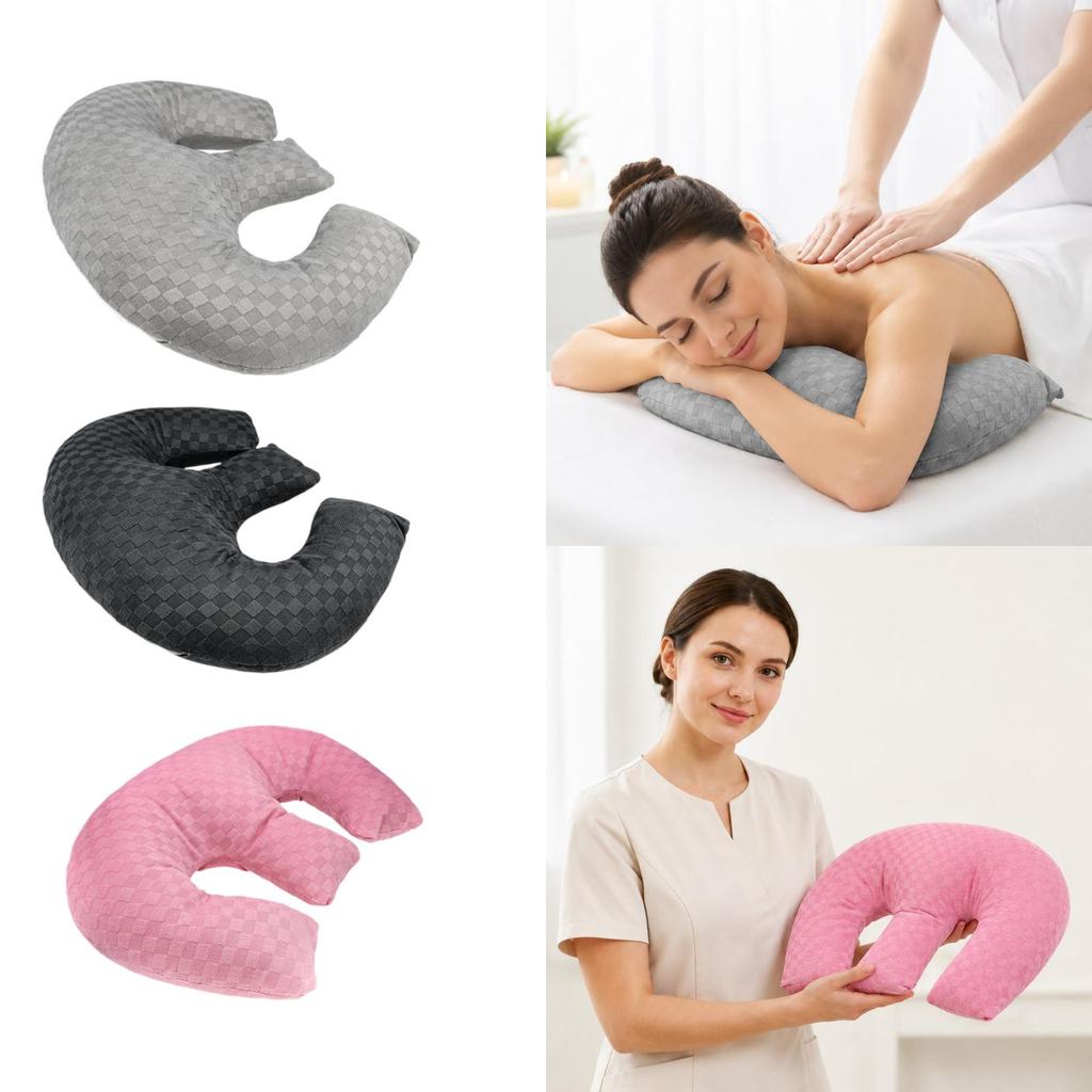 Подушка для груди Beauty Chest Pillow с поддержкой груди, съемная наволочка, подушечка для груди, массажная подушка SPA для сна