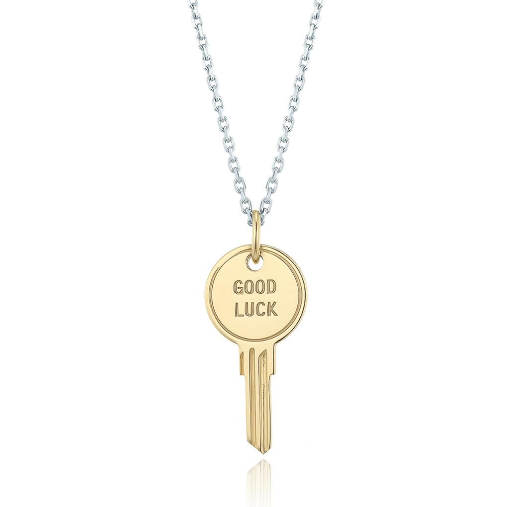 LLOYD Round Key Necklace LLNS21008S