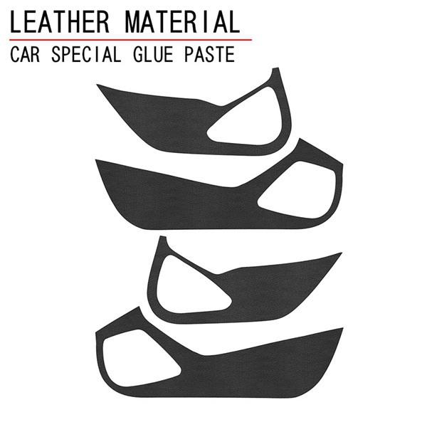 Коврики под ноги и наклейки в салон на 4 двери для Toyota Corolla Cross 2022