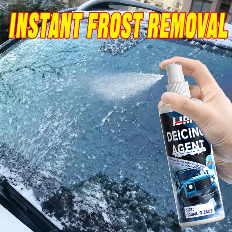 De-Icing De-Snowing Agent: Multi-Functional,Quick Effective,Residue-Free Odorless,Car/Fridge Use,Simple Spray, Winter Protection