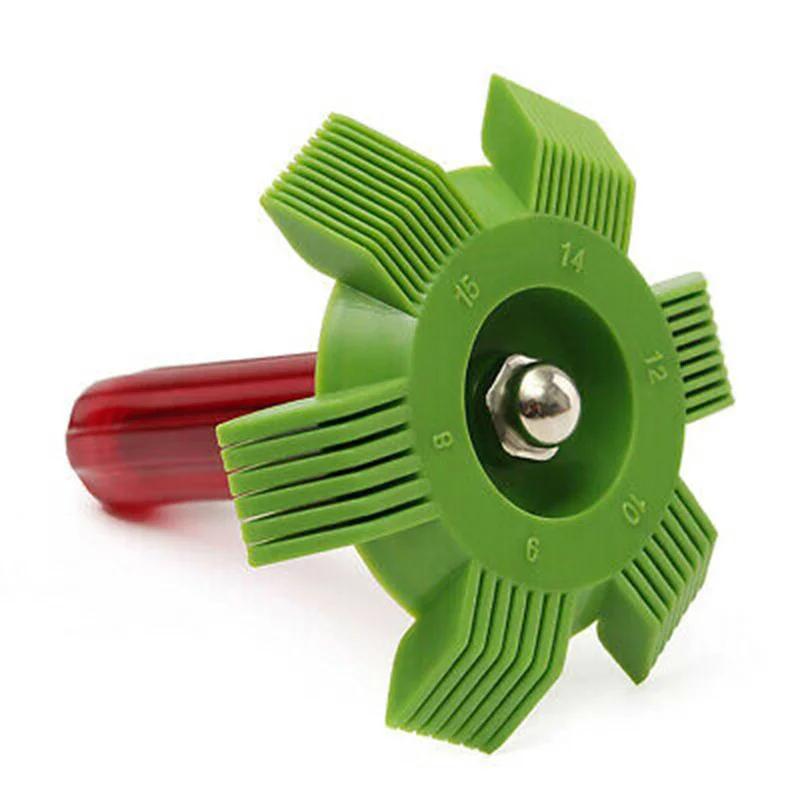 Universal Radiator Fin Repair Comb - Aluminum AC Condenser Fin Straightener Tool for Car & Home Air Conditioner Maintenance Kit