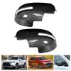 Left Right Rearview Mirror Cover Carbon Fiber Decorative Cap Fit for Mitsubishi Outlander 13?16
