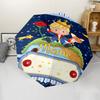 Custom Name The Little Prince Theme Automatic Umbrella, Lightweight & Portable, 8 Rib, Perfect for Outdoor Travel, Birthdays, Christmas, Gifts.