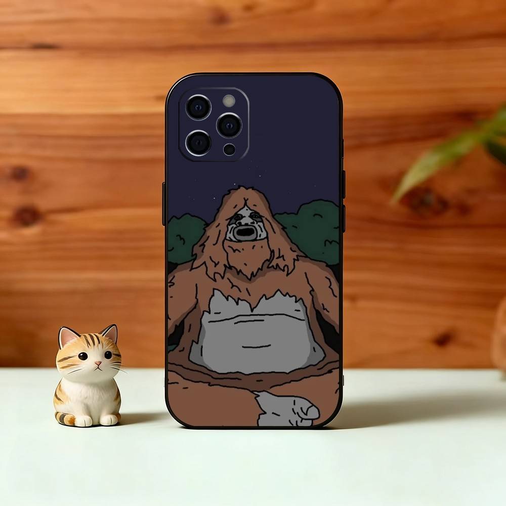 Kooky T-The Big L-Lez Show Принт Чехол для Телефона для iPhone 17,16,15,14,13,12,11 Plus,Pro Max,XS,Мягкий Силиконовый Черный Чехол