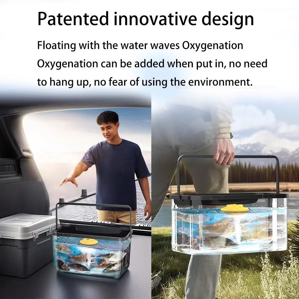 Ультратихий рыболовный кислородный насос плавающий аэратор аквариумный воздушный насос для помещения и улицы