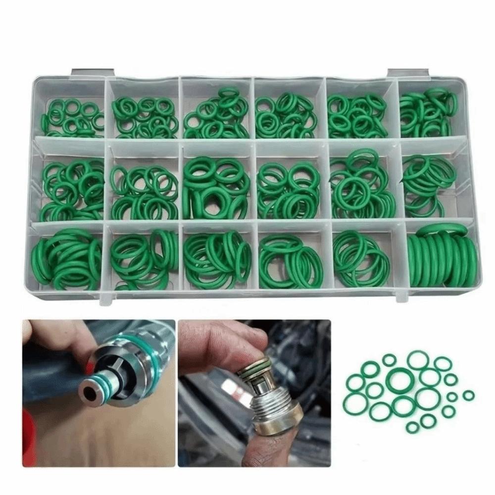 270Pcs Heat-resistant O-Ring Seals Assortment Kit Refrigerant System