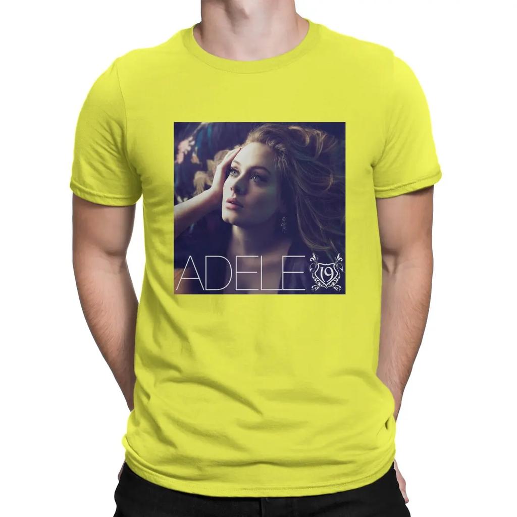 Pop Star Hip Hop TShirt A-Adele Singer Leisure T Shirt Summer Stuff For Men Women