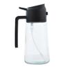 470ml 2-in-1 Oil Dispenser Food Grade BPA Free Leak Resistant Large Capacity Oil Sprayer Storage Bottle with Handle