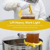 3Pcs Yellow Honey Bucket Rack Portable Uncapping Tank Holder Beehive Frame Holder  Beekeeping