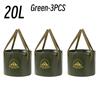 Durable Multi-functional Portable Basins Waterproof Collapsible Sink Bucket Travel Basin Camping Hiking Storage Bucket 10L/20L