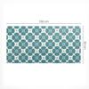 Universal Protective Pad for Table and Countertop, Floral Retro Pattern, 100x50 cm