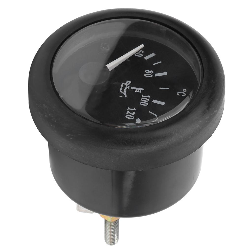 52mm Oil Temperature Gauge Pointer Electromagnetic Diesel Oil Heat Degree Measure MeterDC12V