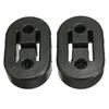 2/4pcs Universal Heavy Duty Hanger Rubber Exhaust Mounting Twin Pack Exhaust Hanger