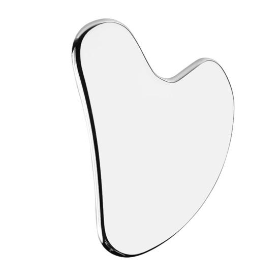 Массажная доска Гуа Ша из нержавеющей стали способствует лимфодренажу и снятию мышечного напряжения, мягкий и эффективный массажный инструмент