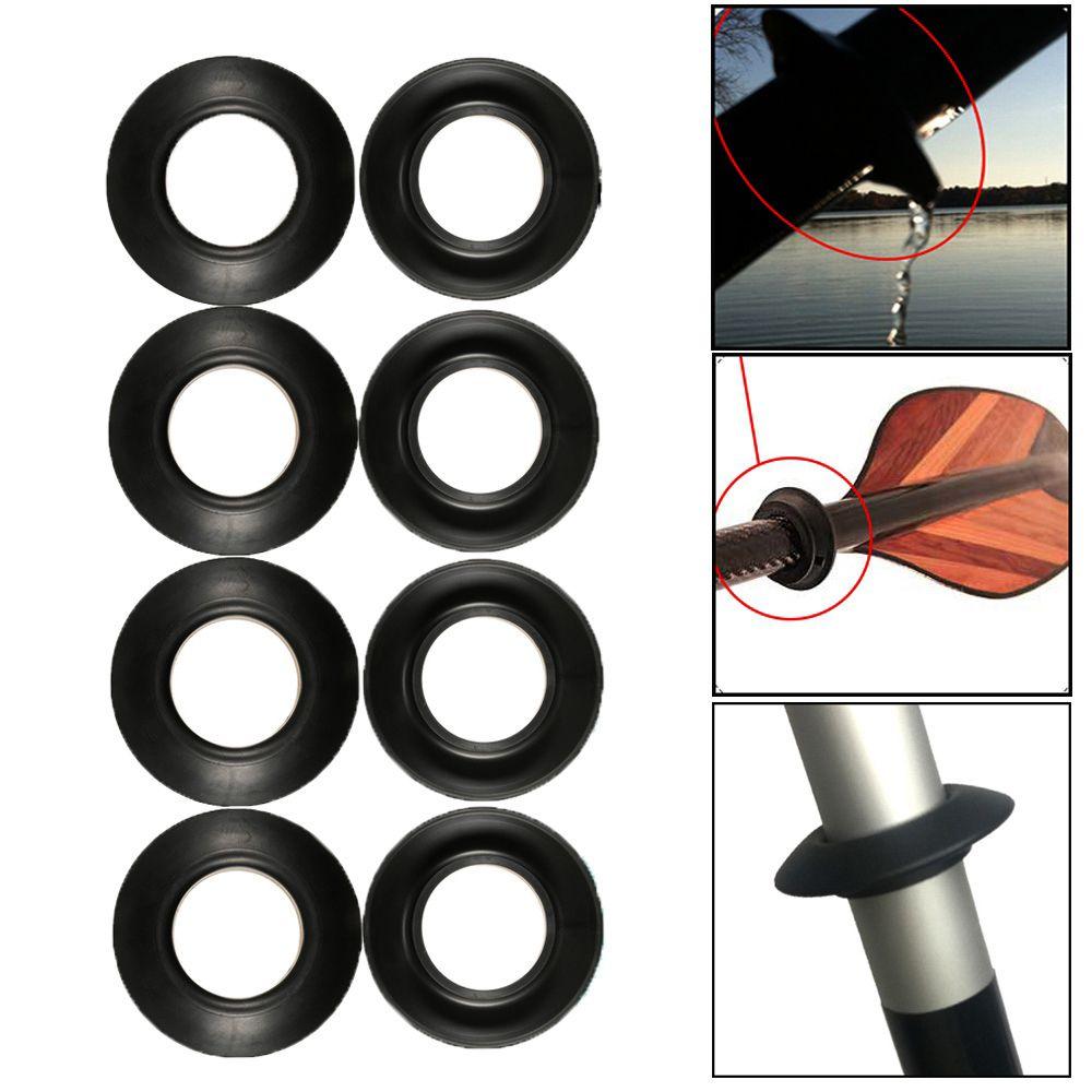 Raft Canoe Black Propel Paddle Parts Drip Ring Replacement Kayak Oar Accessories Splash Guards