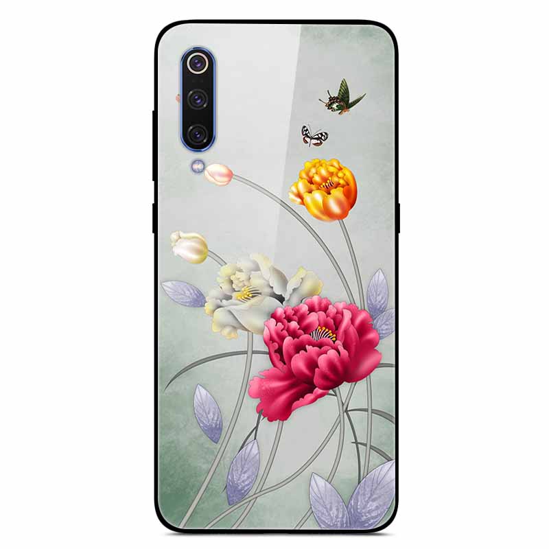Чехлы для Xiaomi Mi A3 Роскошные Чехлы для Телефона из Закаленного Стекла Космические для Xiaomi MI 9 Lite Чехол 9lite MiA3 Жесткий Защитный Задний Корпус