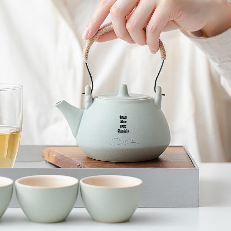 Chinese Style Ceramic Tea Set Gift Box