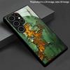 Для Samsung S26 S25 S24 S23 S22 S21 S20 A56 A55 A36 A16 2D Чехол для телефона с узором ржавчины Стеклянная защитная крышка