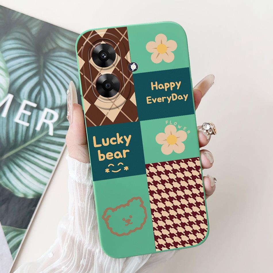 Для Realme Note 60 2024 Модный чехол с рисунком для Realme Note60 4G Мягкие силиконовые противоударные чехлы