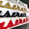 3D Raised ABS Car Rear Boot Trunk Emblem Badge Sticker Decals For L-evante G-hibli G-ransport G-ranlusso Q-uattroporte Accessories
