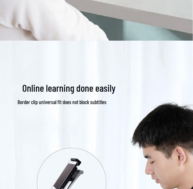 Adjustable Tablet & Phone Stand for 4-15 Inch Devices - Ideal for iPad & Live Streaming