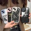 Классический Панк Логотип B-Boy L-Лондон Кожаный Чехол для Телефона Для IPhone 16 16e 15 14 13 12 11 Pro Max Plus Mini Чехол