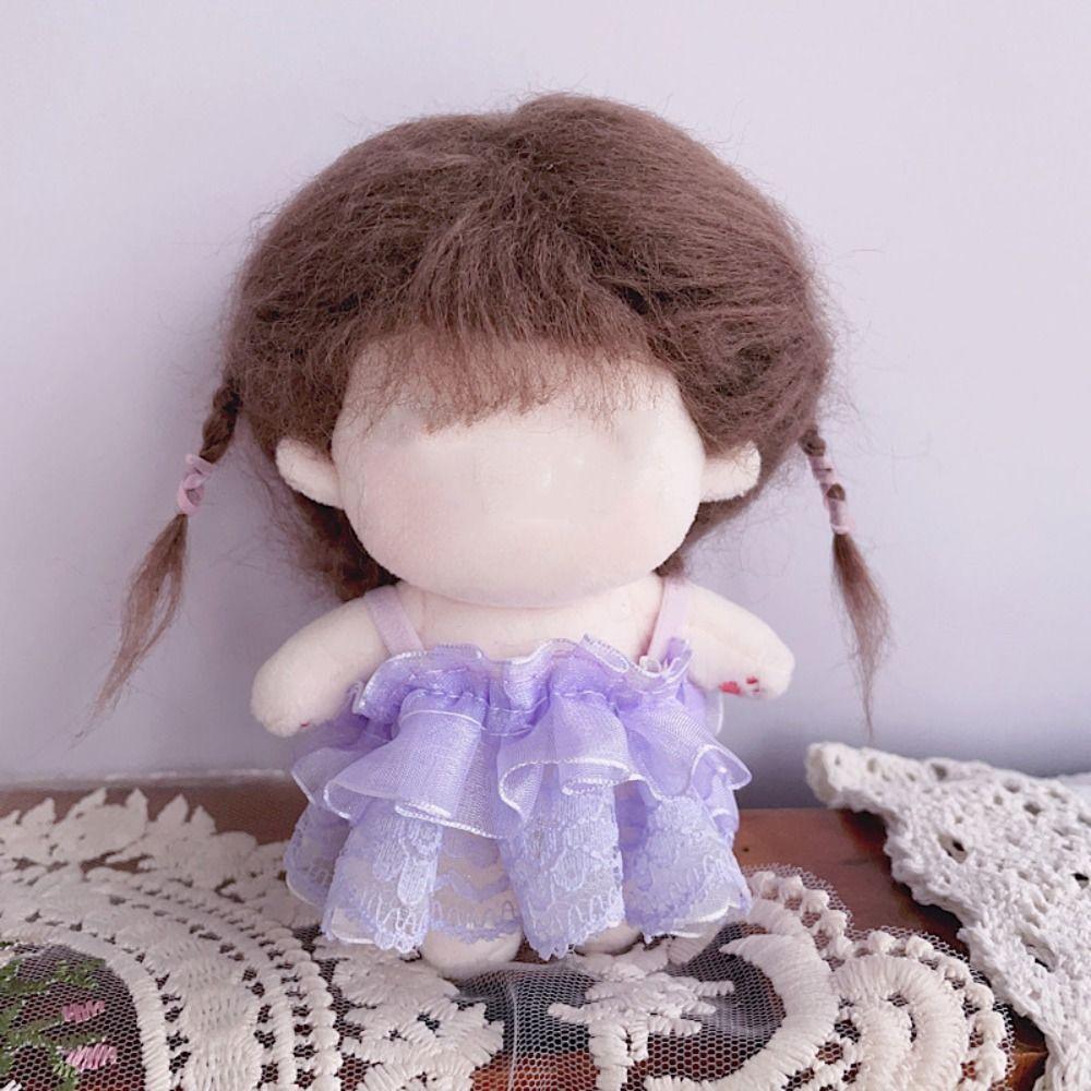 Princess Dress 10CM Doll Clothes With Black Trim 12BJD Dolls Accessories   Children Gift