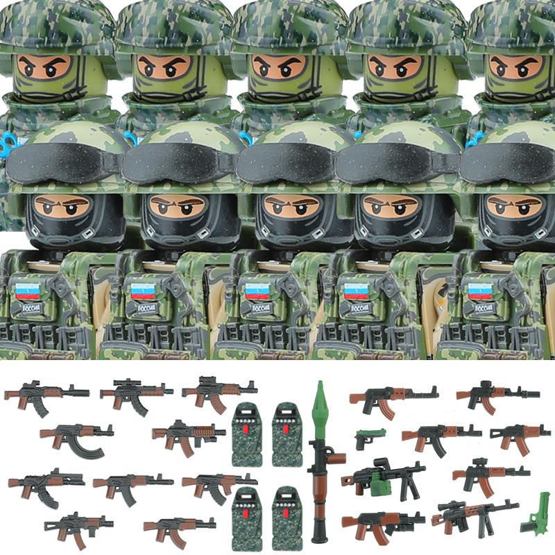 Городской Коммандос Спецназ Военные Фигурки Конструктор SWAT Армия США Украина Солдаты Штурмовая Пехота Щит Оружие Игрушки