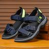 Летние мужские сандалии Модные повседневные спортивные обувь для улицы для отпуска пляжа Дышащие износостойкие сандалии для походов и прогулок