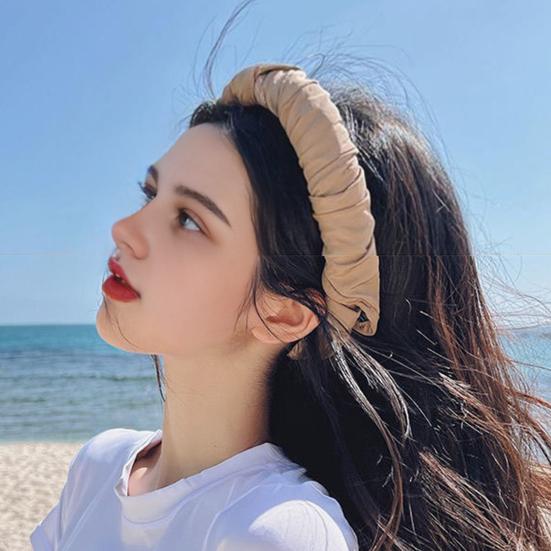 Women Sun Hat Empty Top Design Adjustable Fit Outdoor Wide Brim Sun Protection Hat Portable Roll-Up Hiking