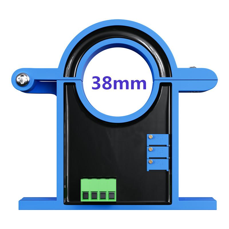 Split Core AC/DC Current Transmitter 30A 50A 100A 1000A Hall Current Sensor Transducer 25mm  0-10V 4-20mA Current Transmitter