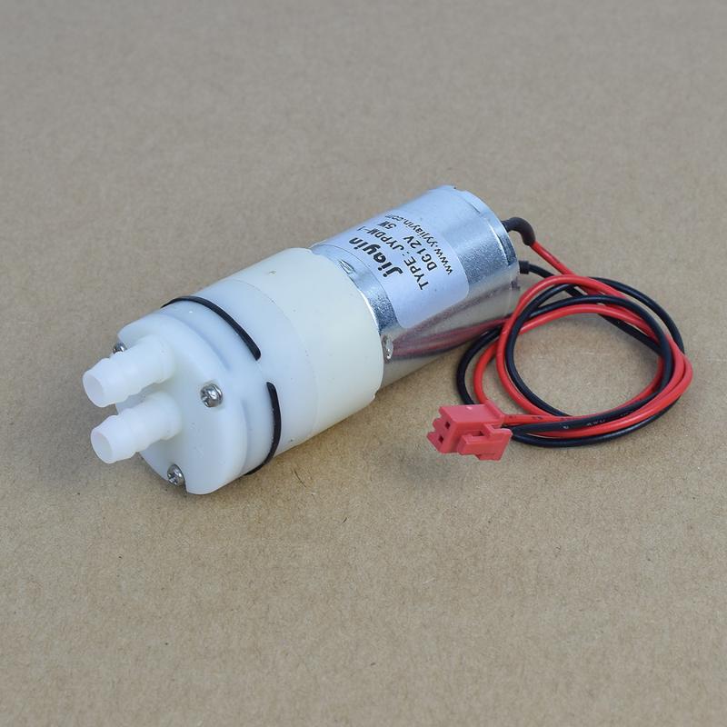 12V 370 Mini Diaphragm Water Pump Portable Micro Electric Pump for DIY Water Dispenser Automatic Tea Table Plant Irrigation