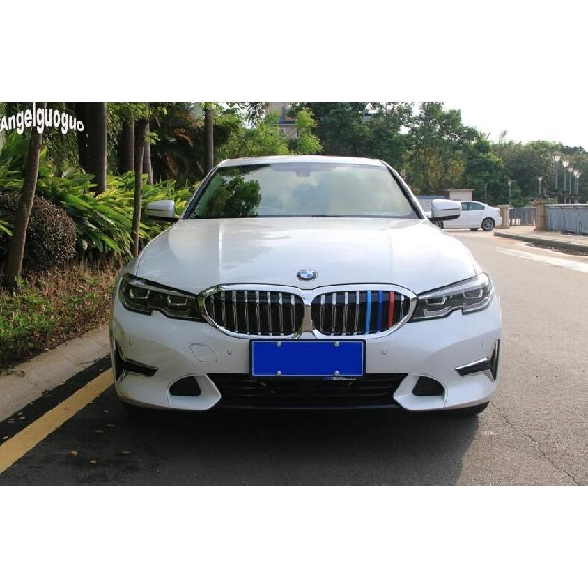 Для BMW 3 серии G20 G28 F30 F35 2013-аксессуары для автомобиля 3D Motorsport Power M Performance, накладки на переднюю решетку