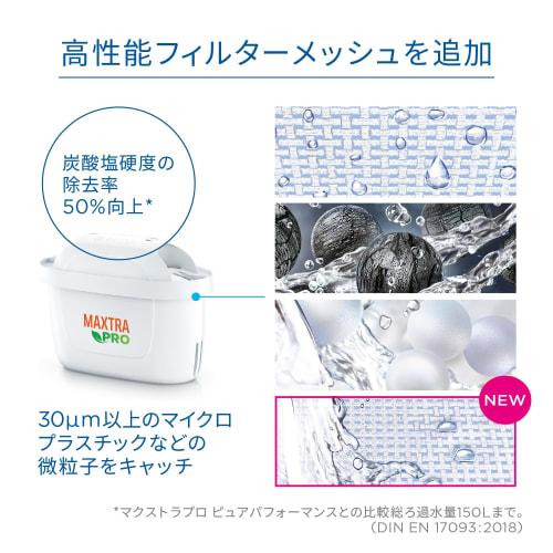BRITA Maxtra Pro Replacement Cartridges for Hot Drinks (3-Pack) [Official Japanese Product]