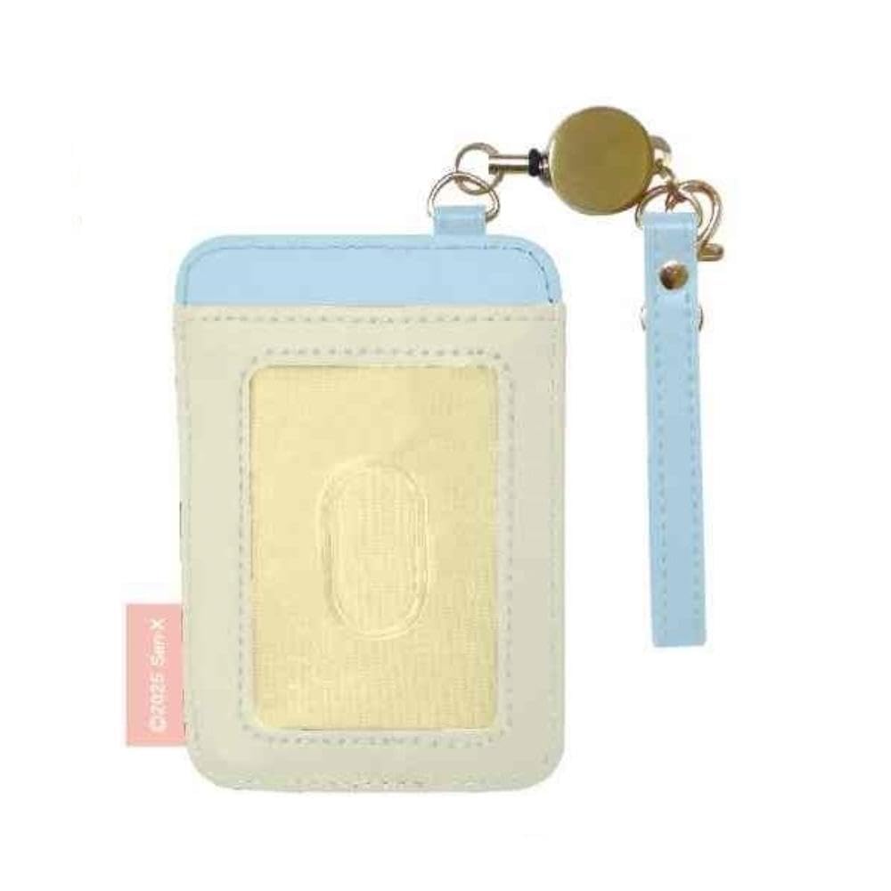 K Company Rilakkuma Pass Case with Reel Rilakkuma CRT7-RK H10.6 X W7.3 X D0.7cm