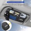 Car Sun Visor Organizer Sunglasses Holder Card Clip Bag Accessories For KIA Rio K5 Sportage Ceed Sorento Picanto Stinger Optima YB1