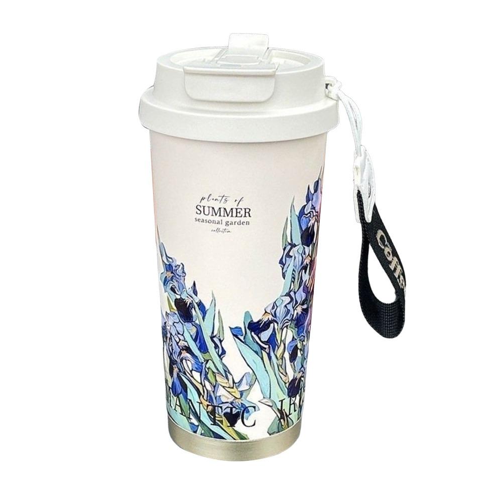 500 мл Кофейная чашка Двухслойная термокружка Новая вакуумная кружка Посуда для напитков