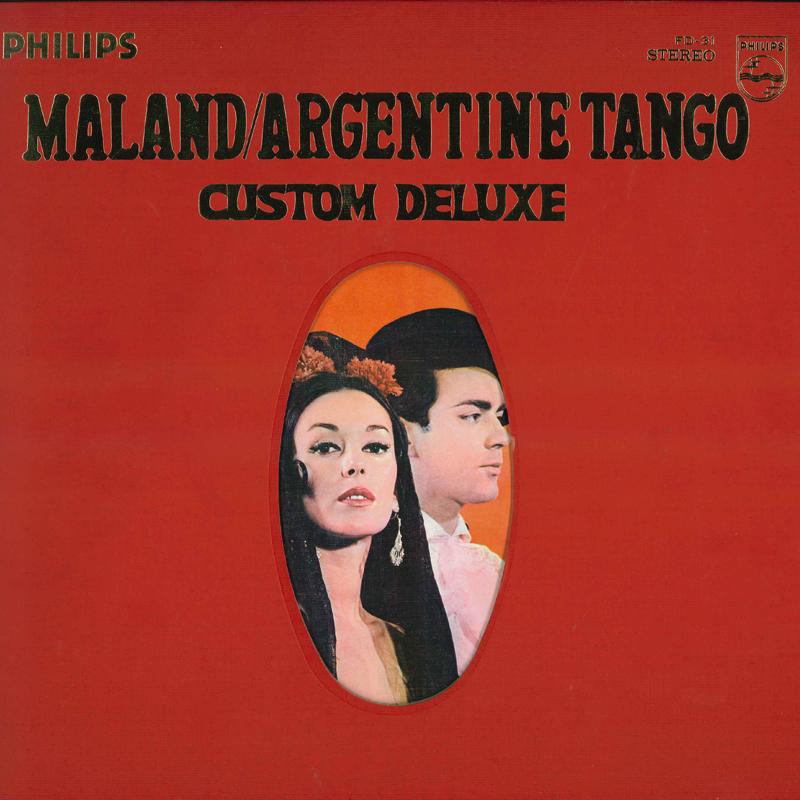 Виниловая пластинка MALANDO Аргентинское Танго Custom Deluxe FD31 PHILIPS Япония Латинская Б/У