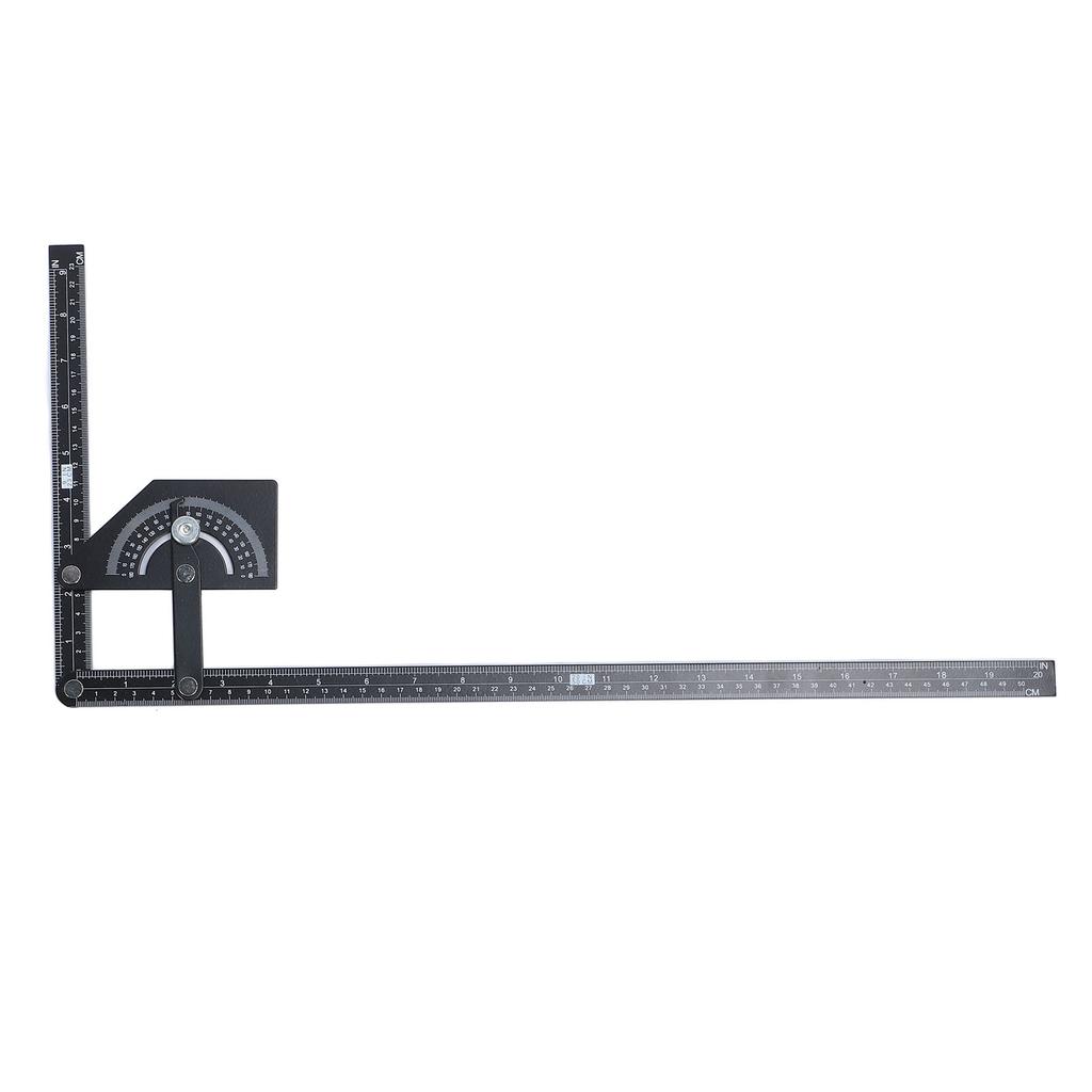 Угломер-транспортир от 0 до 180 градусов из нержавеющей стали, инструмент для измерения угла для деревообработки и строительства