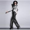 2022 Autumn Winter New High Waist Stretch  Leather Leggings Thick Female Fitness PU Leather Pants Sexy Push Up Slim Trousers