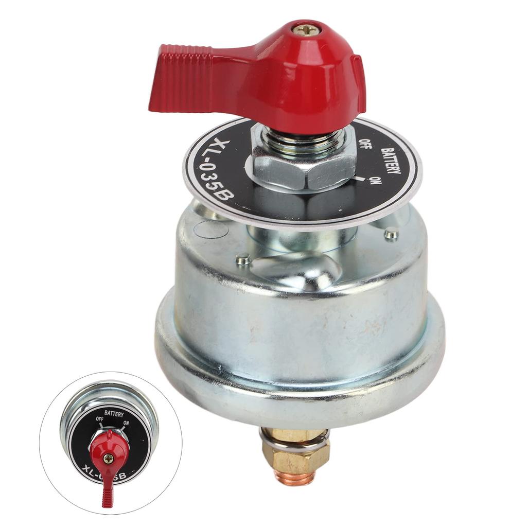 Kill Switch, Cutoff Switch, Zinc Alloy + Copper Switch, Rotary Switch for Car, Yacht, Boat, Motorcycle